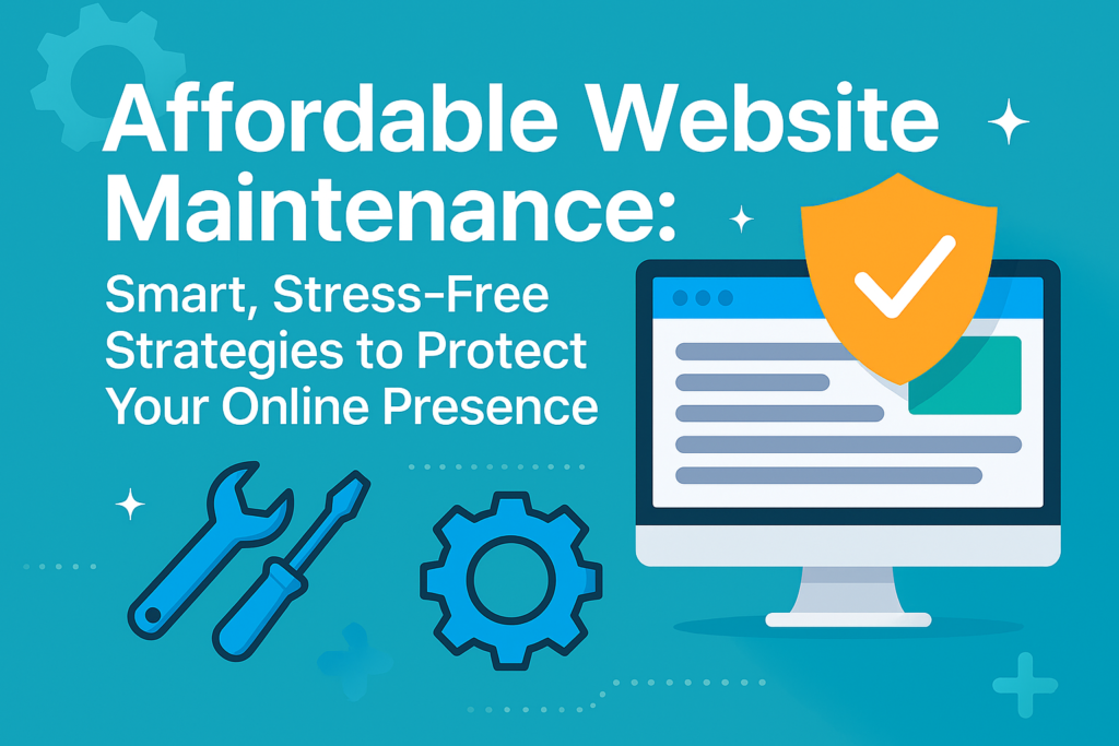 Affordable Website Maintenance: Smart, Stress‑Free Strategies to Protect Your Online Presence