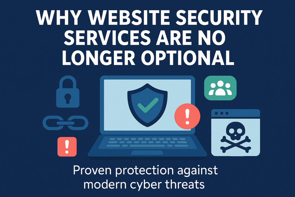 Why Website Security Services Are No Longer Optional: Proven Protection Against Modern Cyber Threats