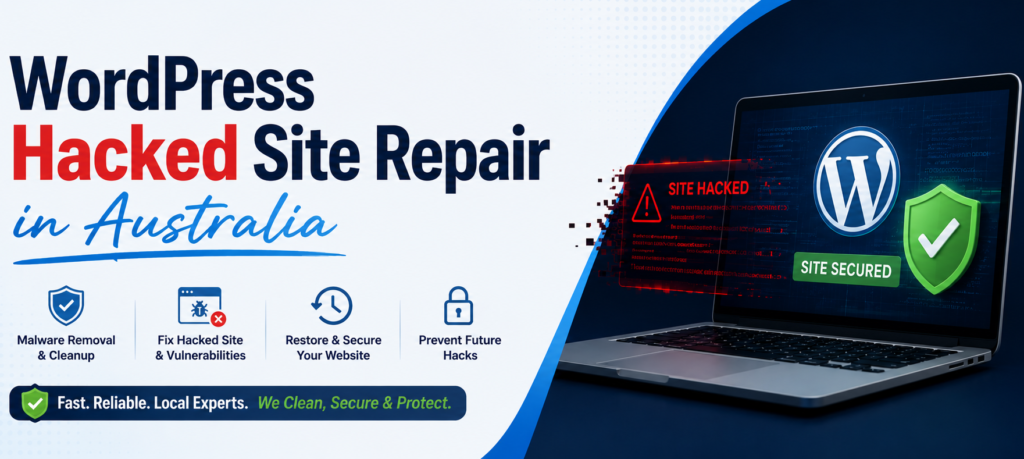 WordPress Hacked Site Repair in Australia