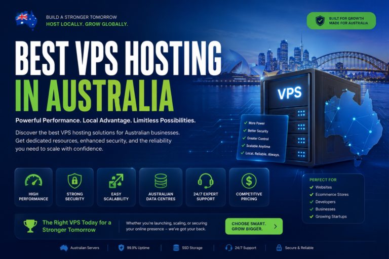 Best VPS Hosting in Australia for Business Growth