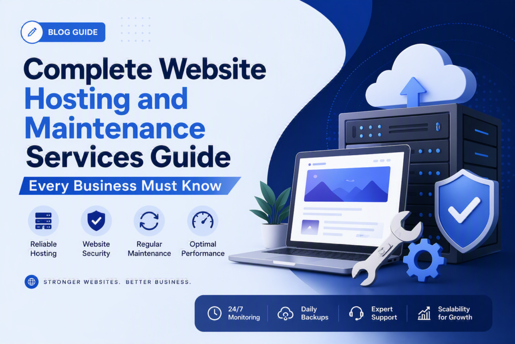Complete Website Hosting and Maintenance Services Guide Every Business Must Know