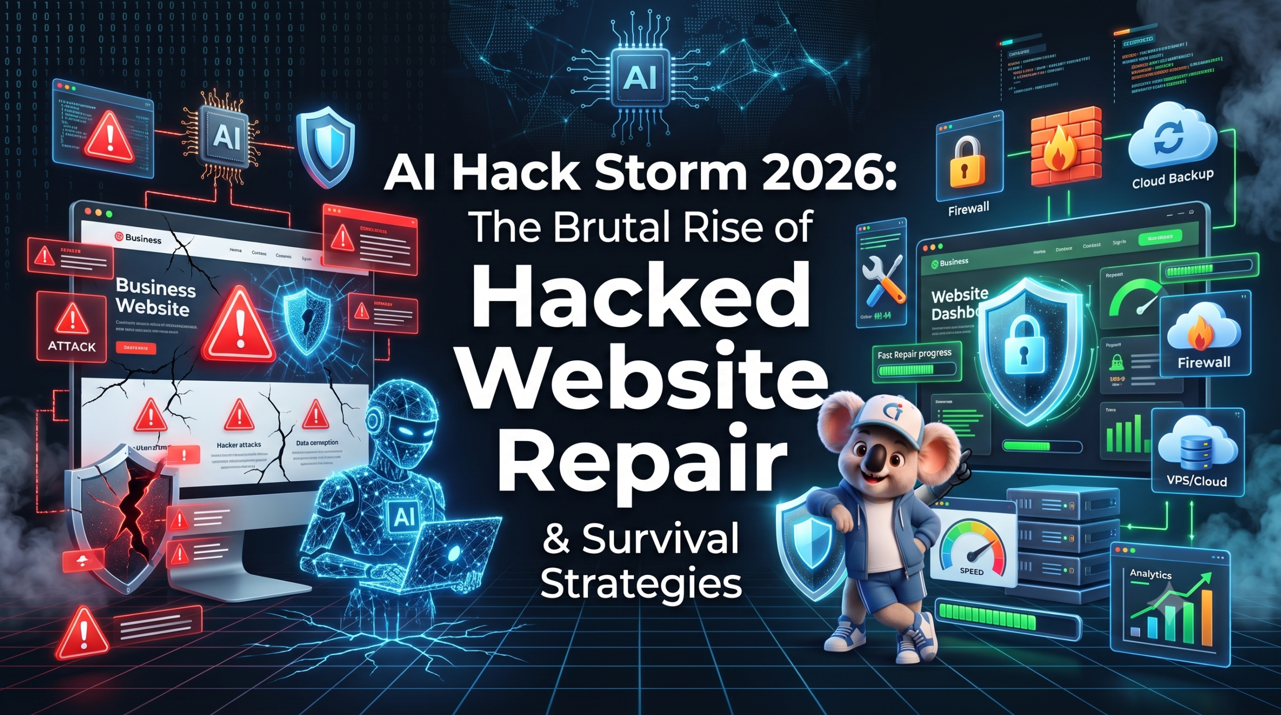 Hacked site repair