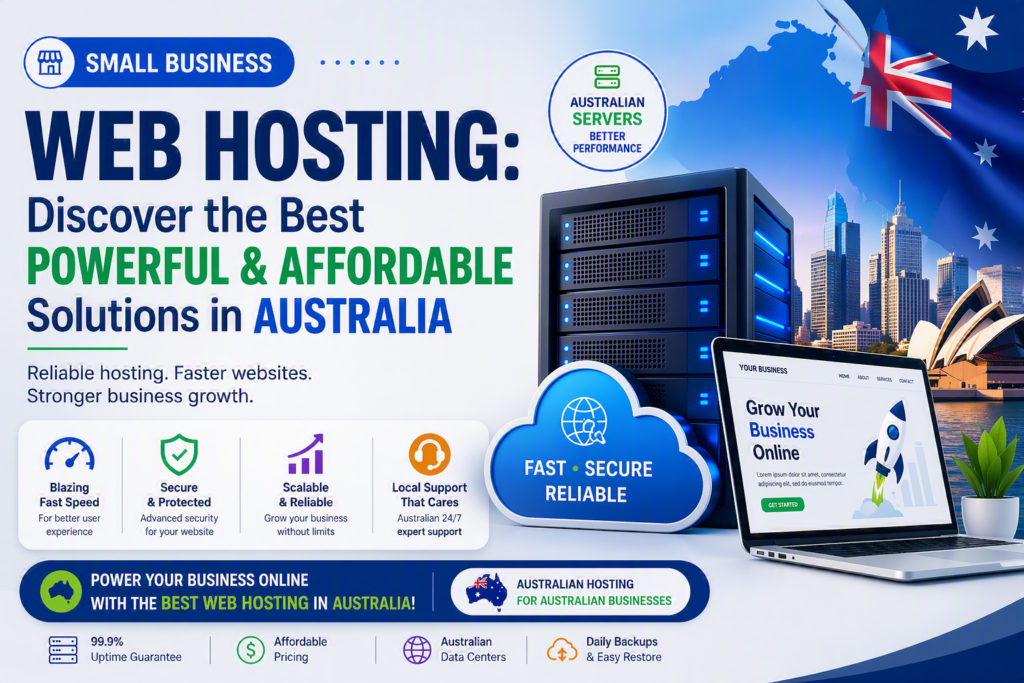 Small Business Web Hosting: Discover the Best Powerful & Affordable Solutions in Australia