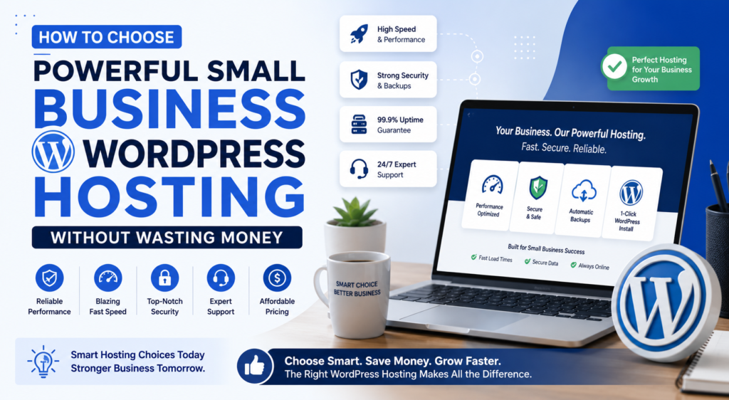 How to Choose Powerful Small Business WordPress Hosting Without Wasting Money