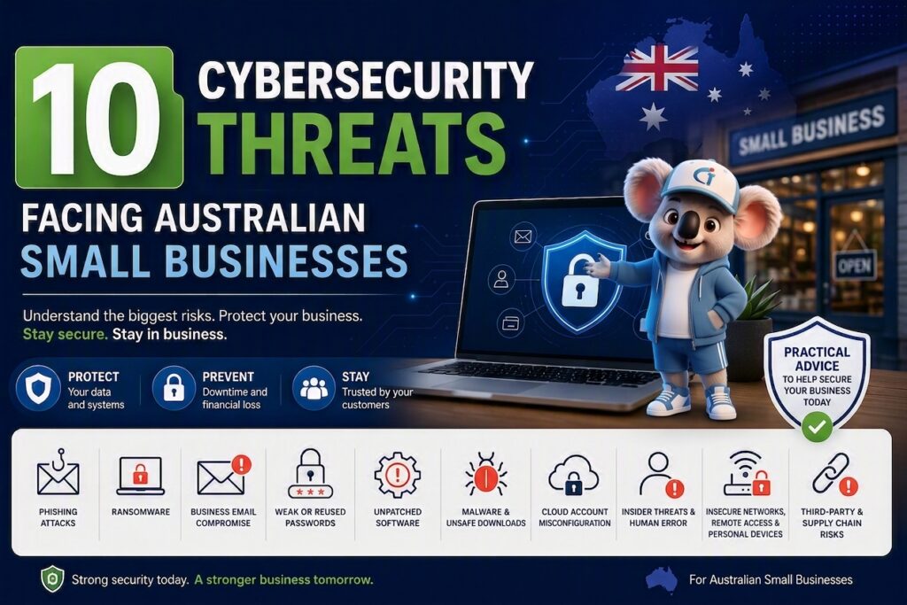 10 Cybersecurity Threats Facing Australian Small Businesses