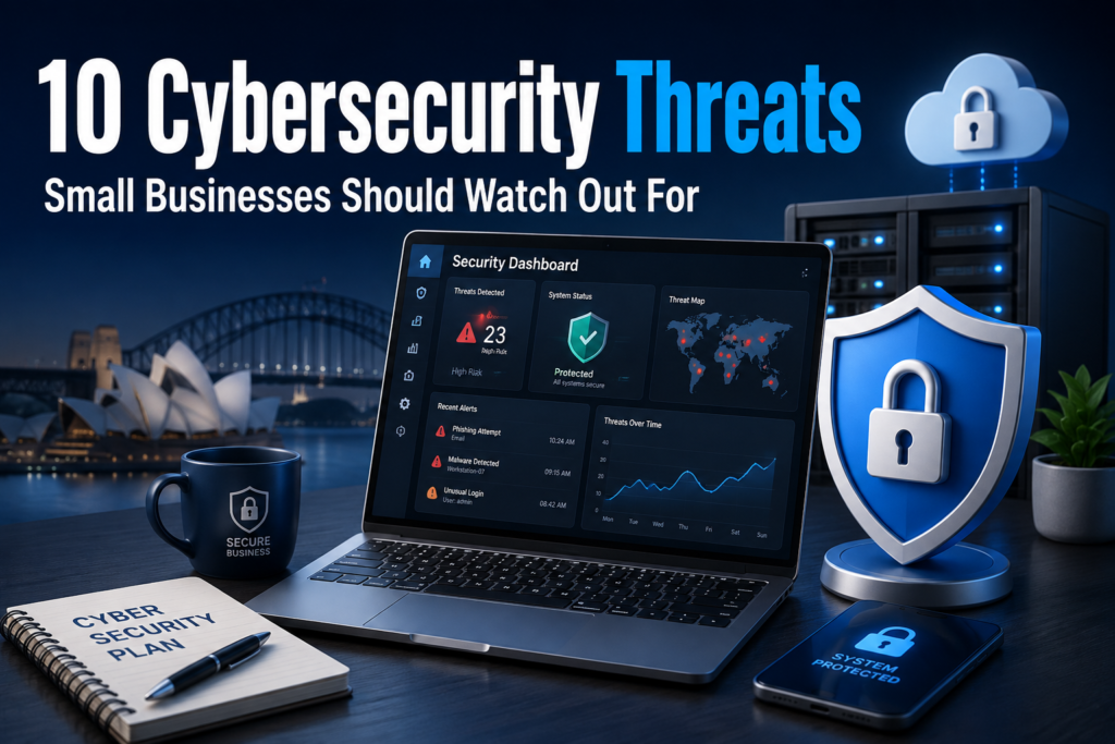 10 Cybersecurity Threats Small Businesses Should Watch Out For