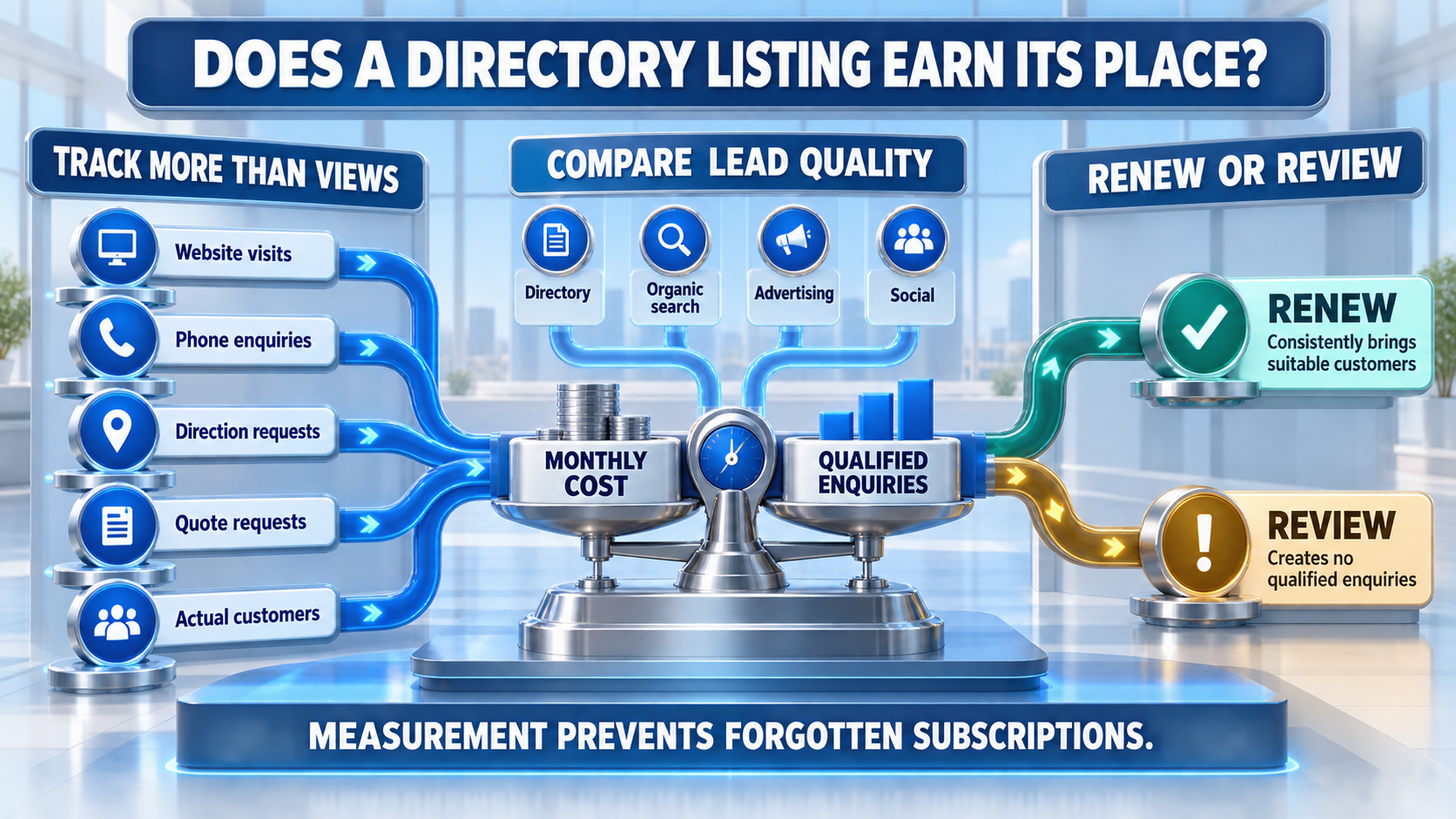 Sydney business directory performance measurement
