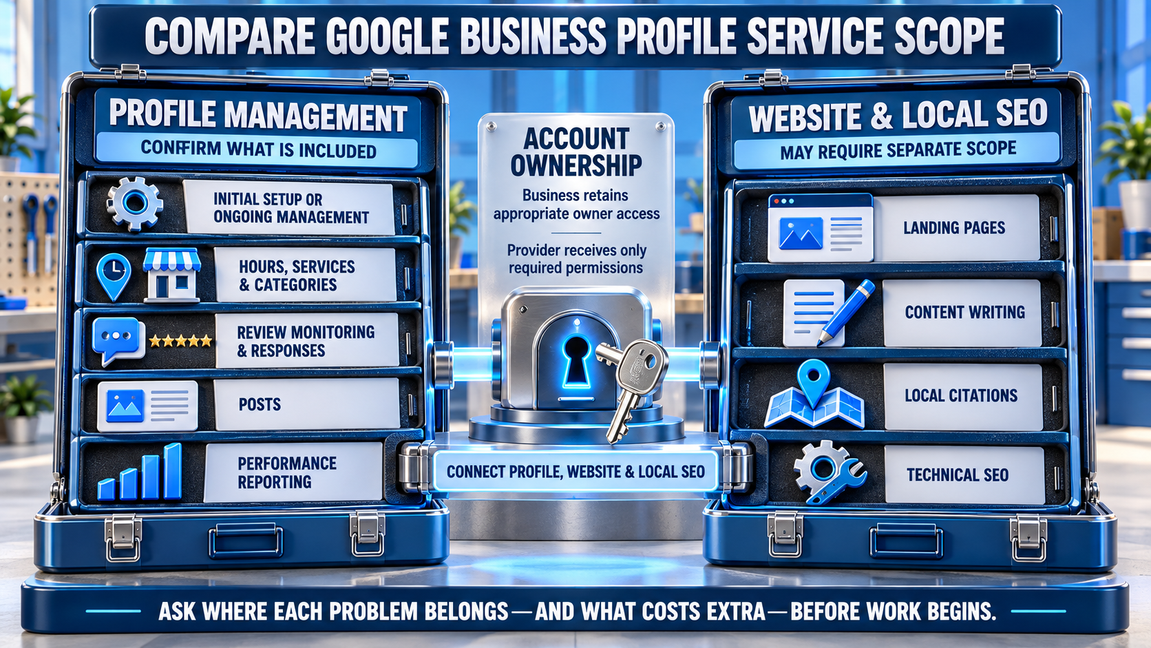 Google Business Profile service scope