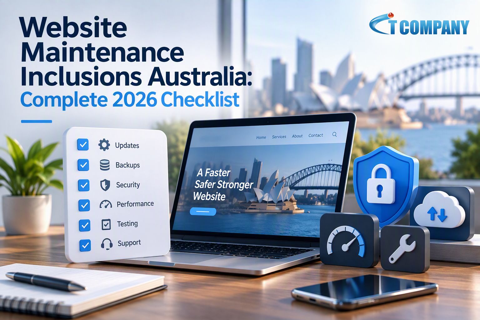 Website maintenance checklist Australia