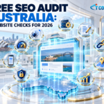 Australian website undergoing an SEO audit scan