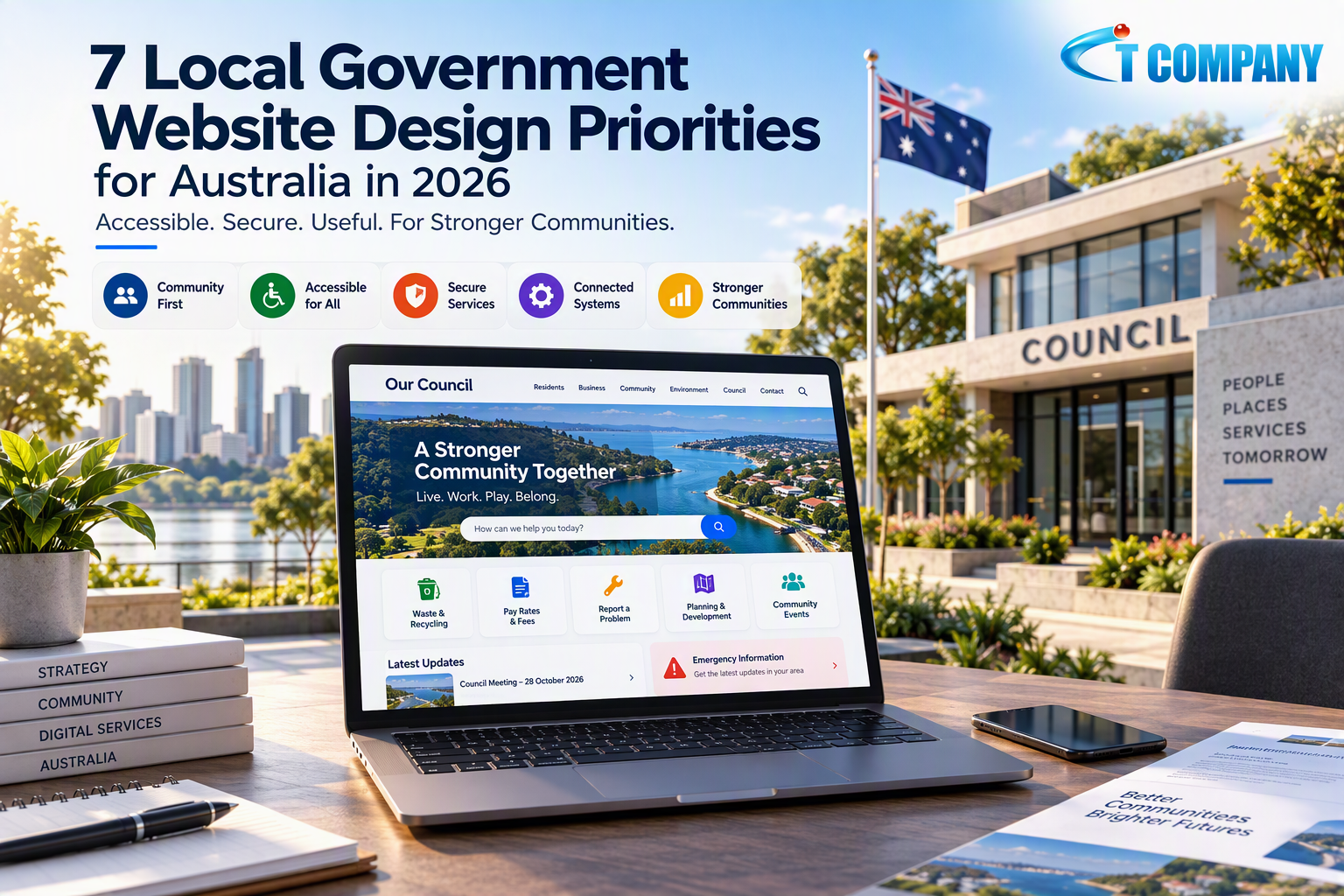 Local government website design priorities for Australian councils
